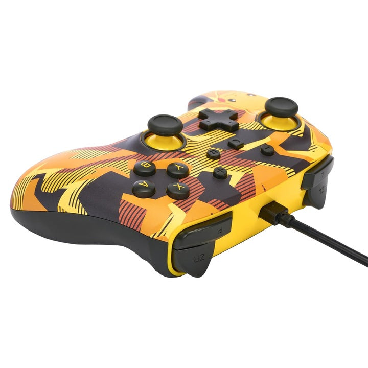 Controller Powera Enhanced Wired Camo Storm Pikachu RESIGILAT