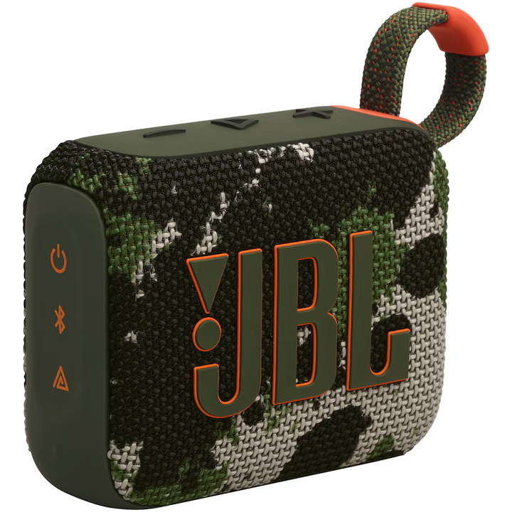 Boxa portabila JBL Go 4, IP67, Bluetooth, Auracast, Camuflaj NOU
