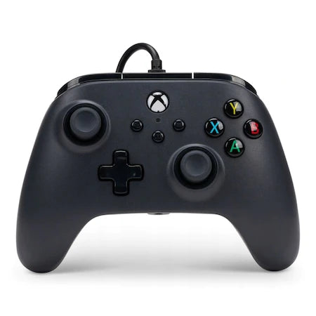 Controller PowerA Wired Cu fir pentru Xbox Series X/S, Xbox One, PC, 3,5 mm Negru Second-Hand SH