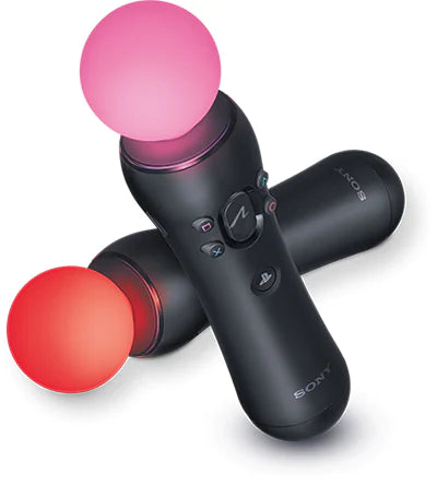 Controller Sony PlayStation 4 PS4 Move Twin Pack, Negru Second-Hand SH