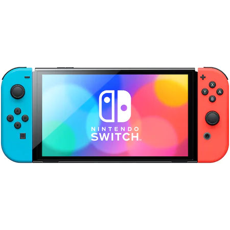 Consola Nintendo Switch OLED ALB + Mario Kart 8 Deluxe + 12 luni abonament Nintendo Switch Online NOU