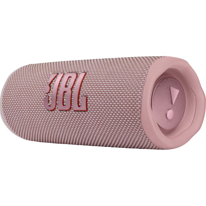 Boxa portabila JBL Flip 6, Bluetooth, PartyBoost, IP67, USB C, 12h, Roz NOU