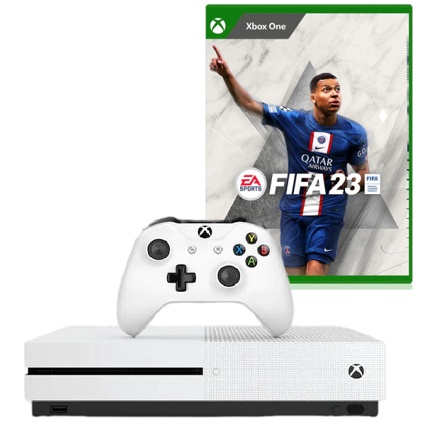 Consola MICROSOFT Xbox One S 1TB, ALB Second-Hand + Controller + Joc FIFA 23